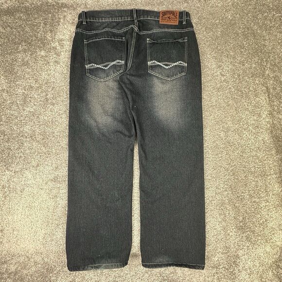 Southpole Jeans Mens 38x30 Relaxed Baggy Denim Pants Y2K 00's Grunge
